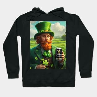 Folk Art Leprechaun Hoodie